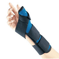 Bsn Medicals Thumb Spica Soft Fit Black, Fits Right And Left Hand Universal Size - 1 Ea